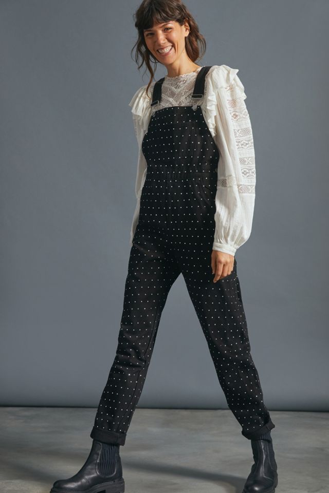 VIRGO　5WAY SVPREME OVERALLSオーバーオール　サロペット Virginia Rhinestone Denim Overalls | Anthropologie