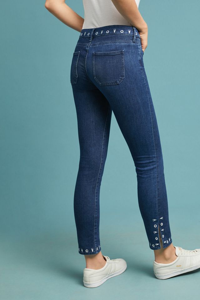 M.i.h Paris Mid-Rise Straight Cropped Jeans #1