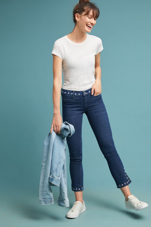 M.i.h Paris Mid-Rise Straight Cropped Jeans #2