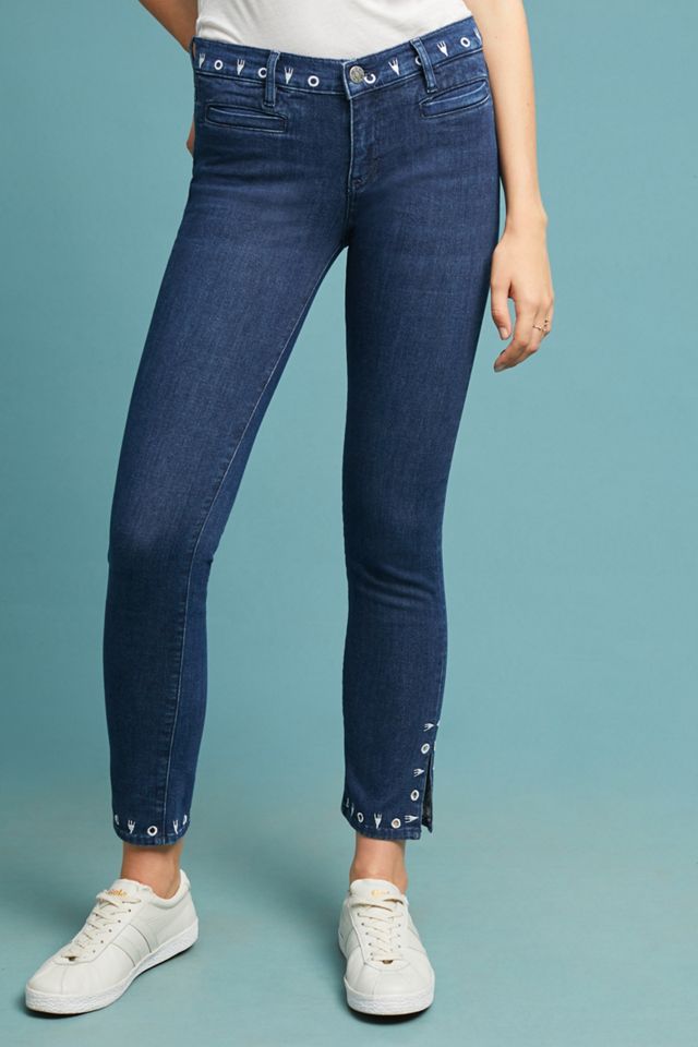M.i.h Paris Mid-Rise Straight Cropped Jeans #3