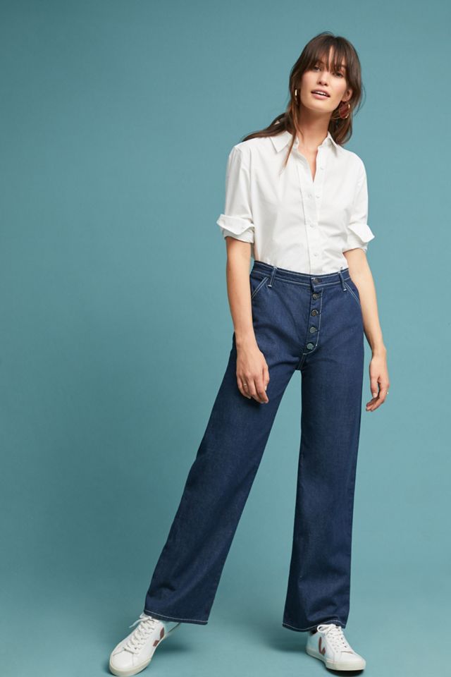 M.i.h Paradise Ultra High-Rise Wide-Leg Jeans