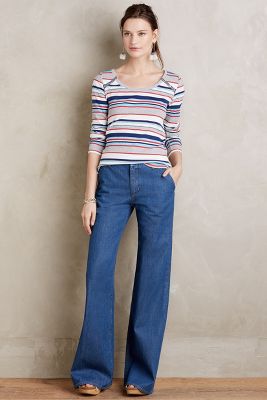 MiH Loon High-Rise Flare Jeans | Anthropologie