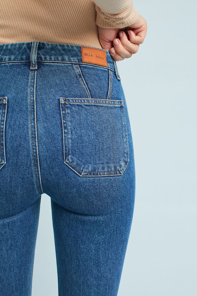 M.i.h High-Rise Marty Cropped Flare Jeans #2