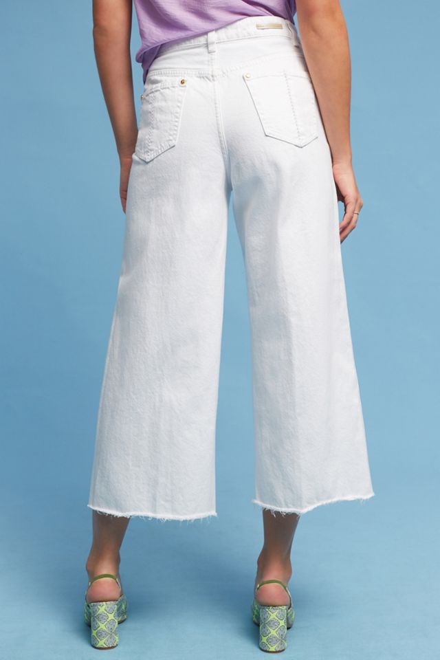 Pilcro Ultra High-Rise Cropped Wide-Legs #3