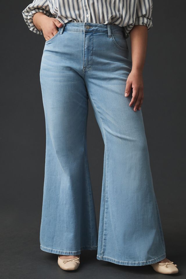 Pilcro Tulip Mid-Rise Flare Jeans #8