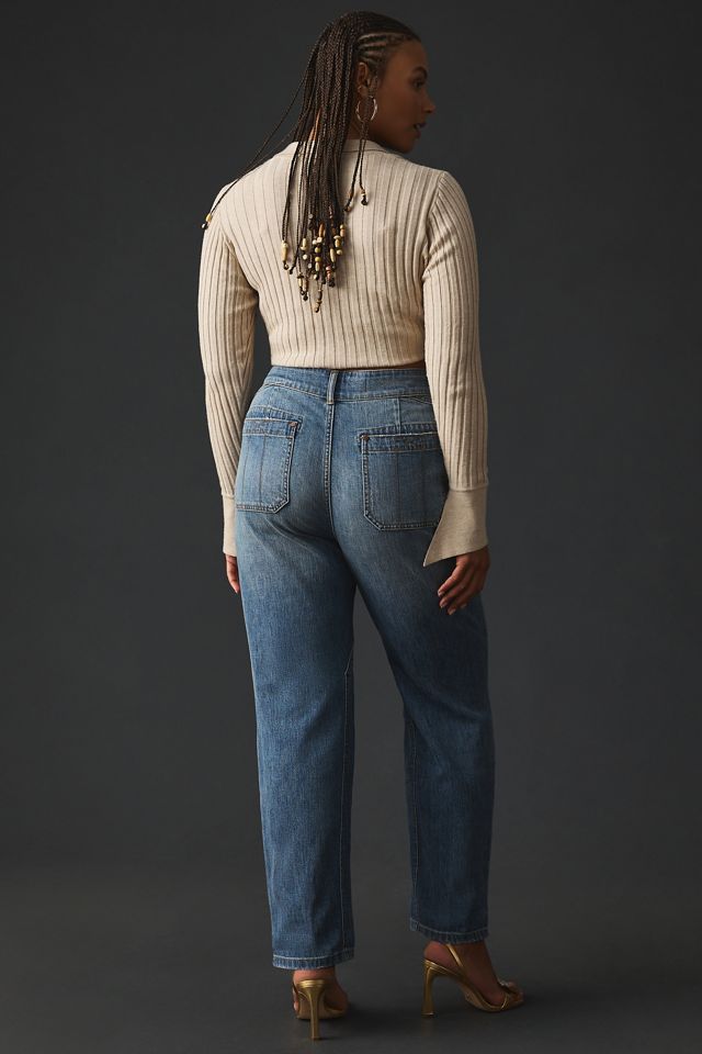 The Wanderer Cuffed Relaxed-Leg Jeans by Pilcro #8