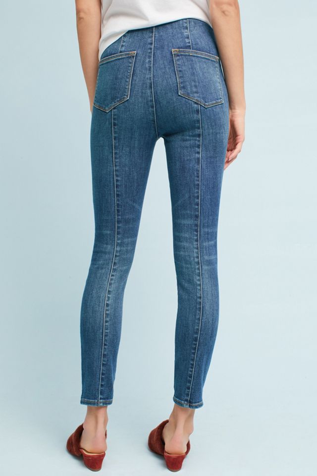 Pilcro High-Rise Ankle Denim Leggings #4
