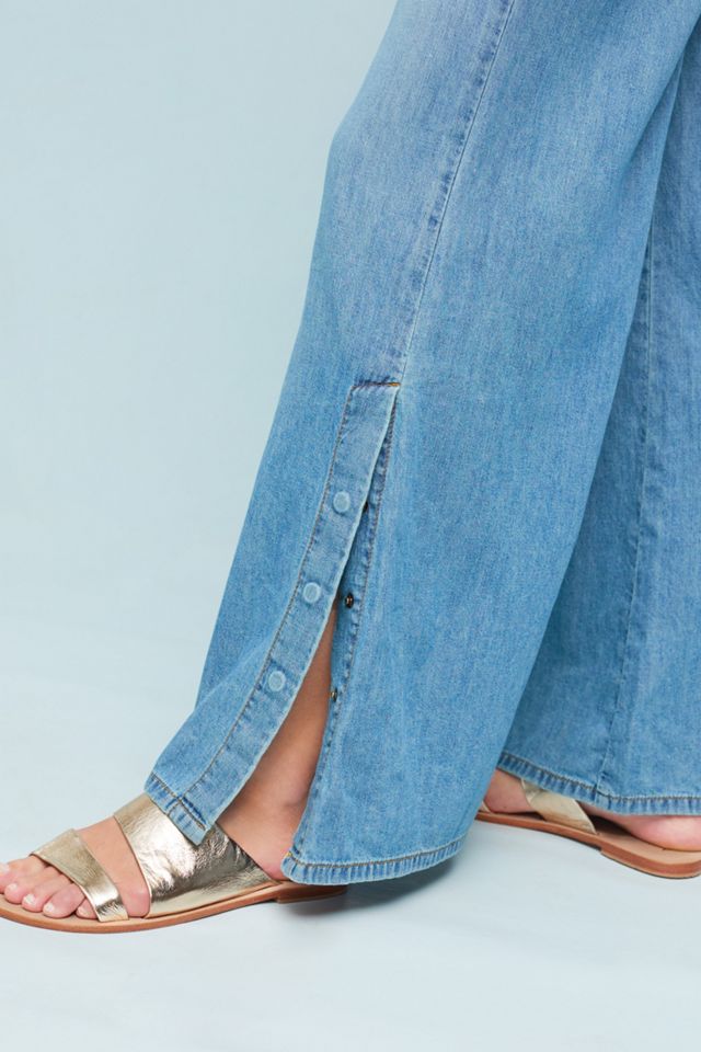 Pilcro High-Rise Wide-Leg Jeans #2