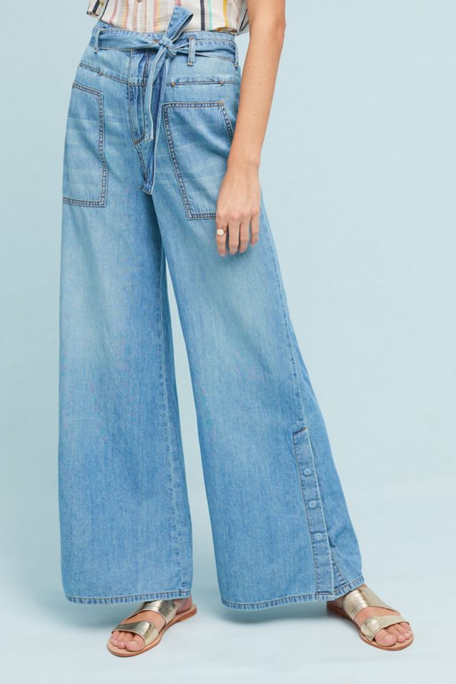 Pilcro High-Rise Wide-Leg Jeans #3