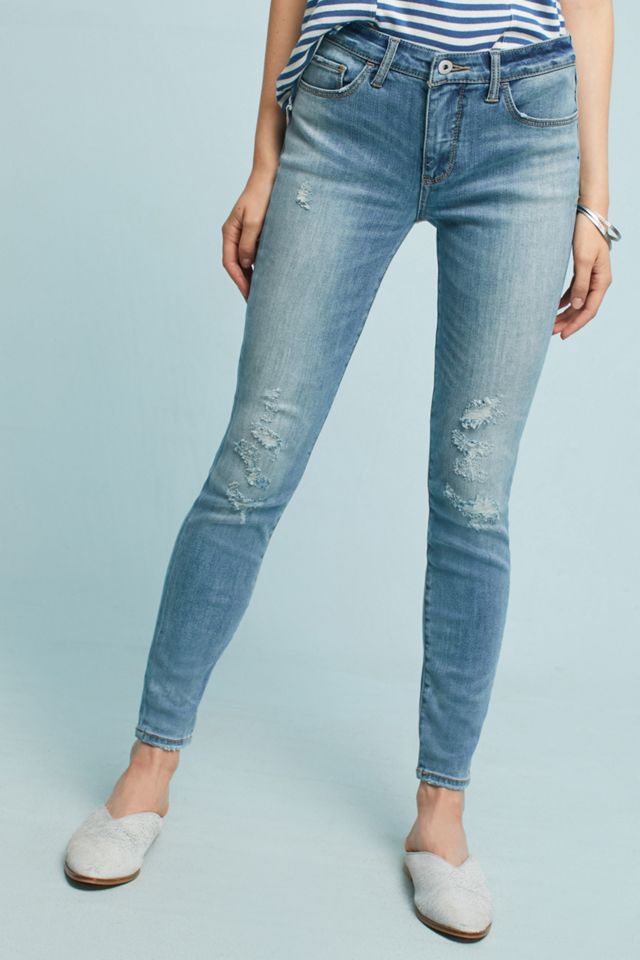 Pilcro Mid-Rise Skinny Ankle Jeans #1