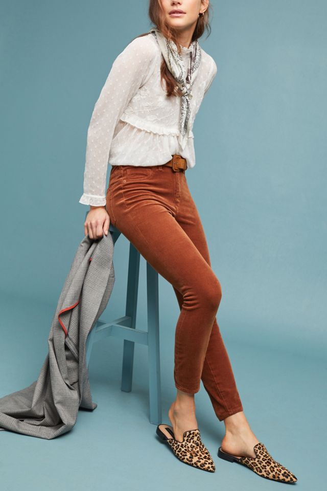 Pilcro Corduroy High-Rise Skinny Ankle Jeans #4