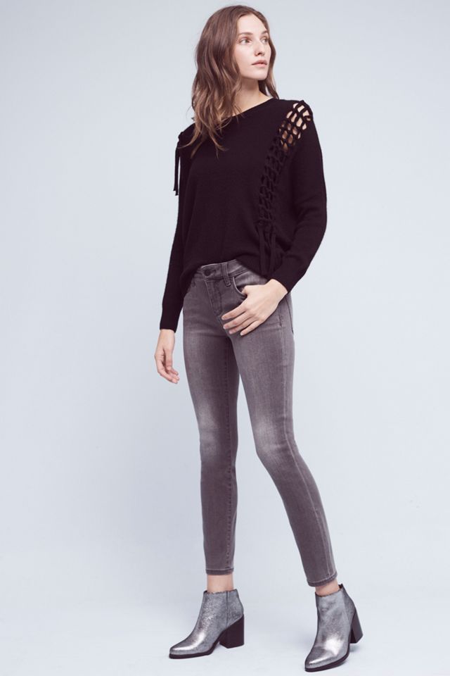 Pilcro Stet Mid-Rise Ankle Jeans