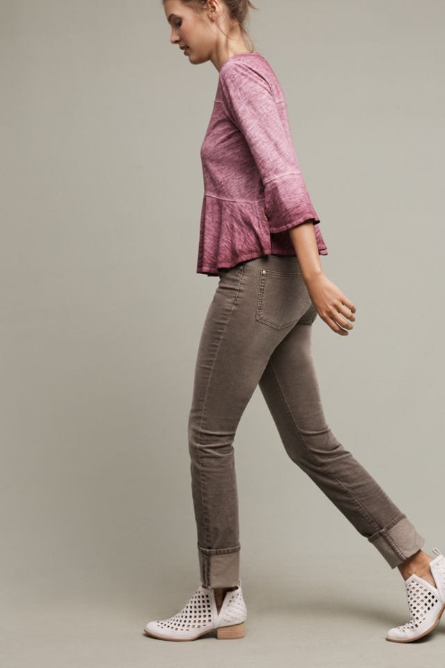 Pilcro Parallel Mid-Rise Cuffed Corduroys #2