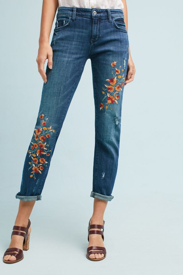 Pilcro Mid-Rise Boyfriend Ankle Jeans #2