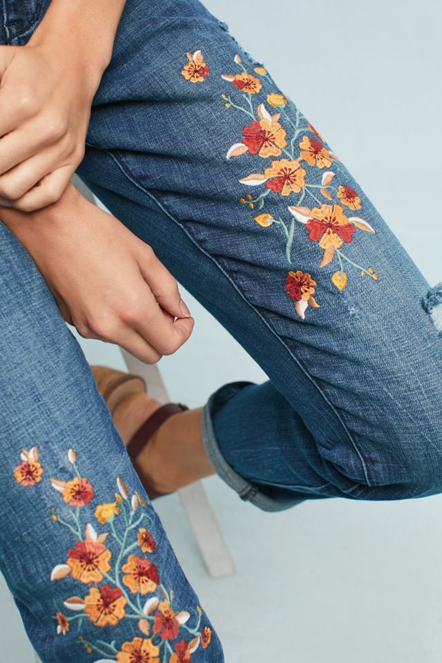 Pilcro Mid-Rise Boyfriend Ankle Jeans #5
