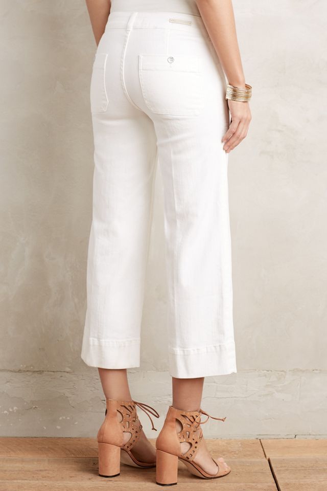 Pilcro Wide-Leg Mid-Rise Crop Jeans #2