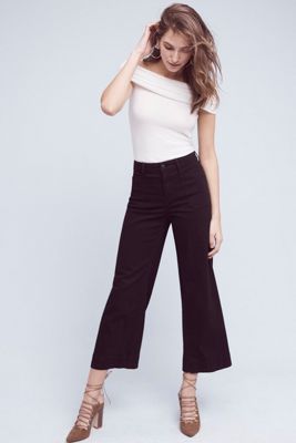 Pilcro Superscript Ultra High-Rise Wide-Leg Crops