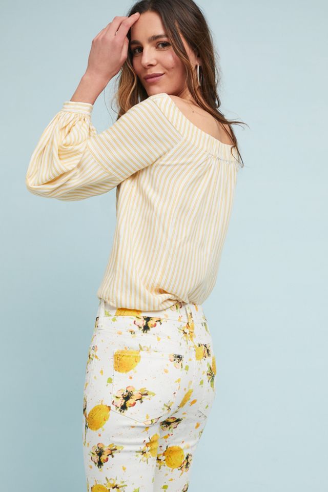 Pilcro Lemon Grove High-Rise Cropped Bootcut Jeans #4