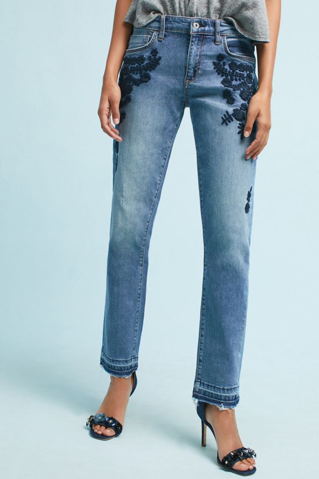 Pilcro Mid-Rise Slim Boyfriend Jeans #1