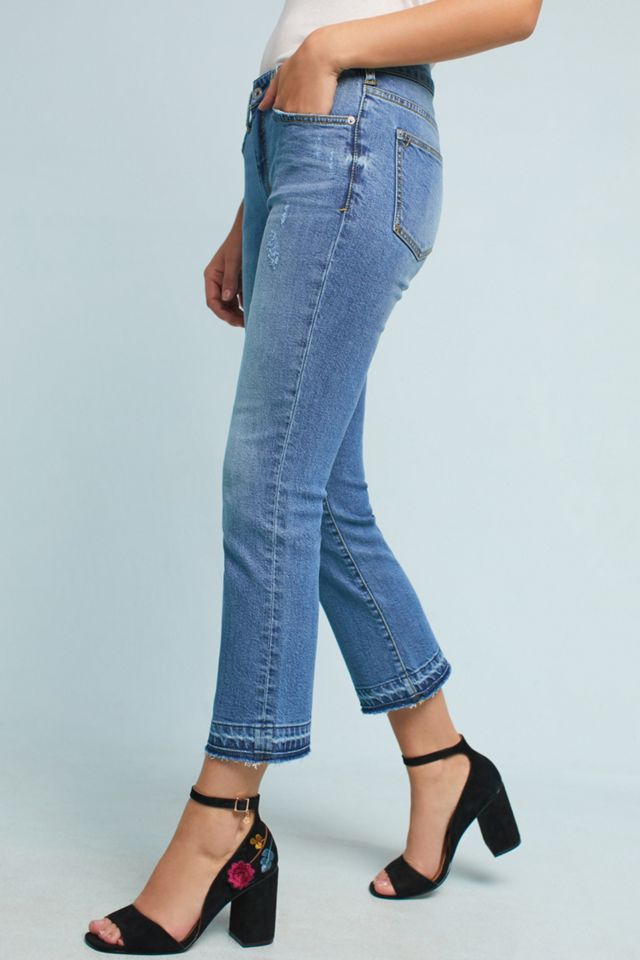 Pilcro High-Rise Cropped Flare Jeans #1