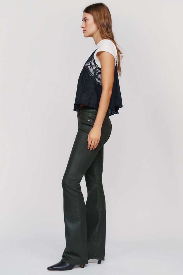 DL1961 Milano Low Rise Slim Bootcut Wax Coated Jeans #2