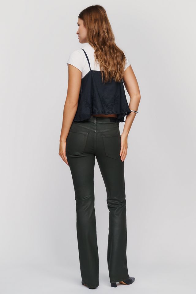 DL1961 Milano Low Rise Slim Bootcut Wax Coated Jeans #3