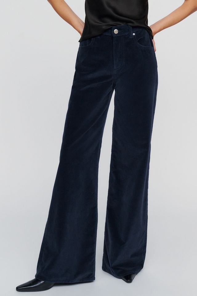 DL1961 Alex Velvet Mid Rise Baggy Jeans #1