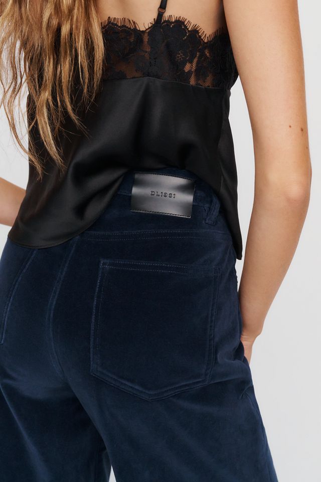DL1961 Alex Velvet Mid Rise Baggy Jeans #3