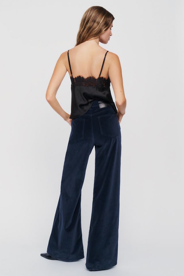 DL1961 Alex Velvet Mid Rise Baggy Jeans #4