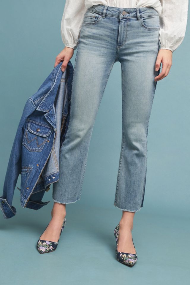 DL1961 Bridget Mid-Rise Cropped Bootcut Jeans #4