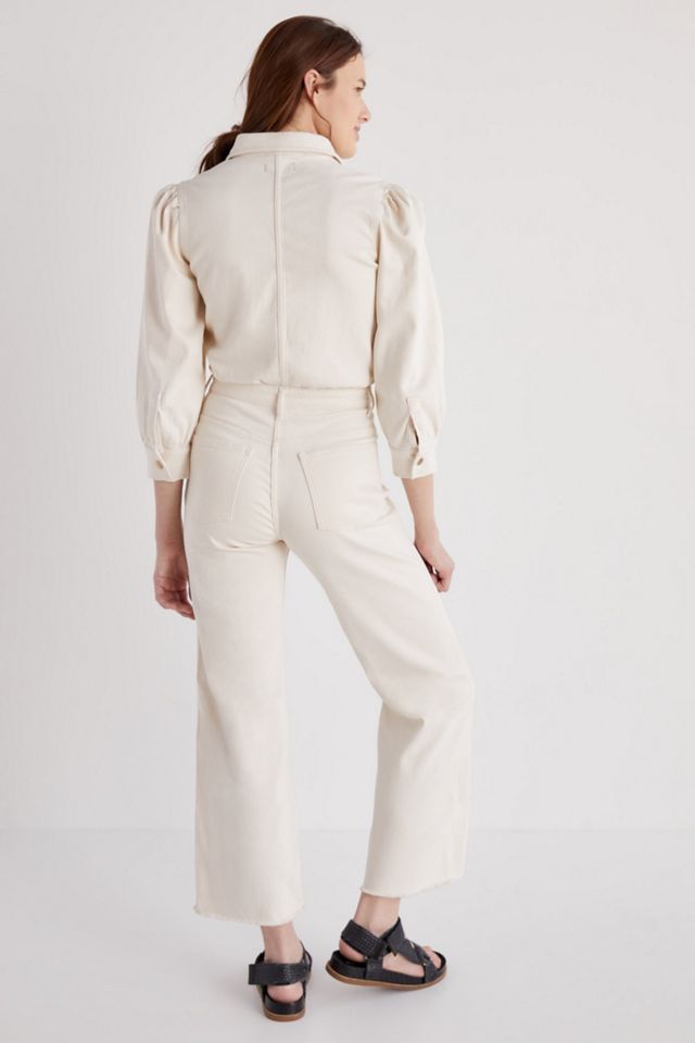 DL1961 Freja Wide-Leg Denim Jumpsuit #2