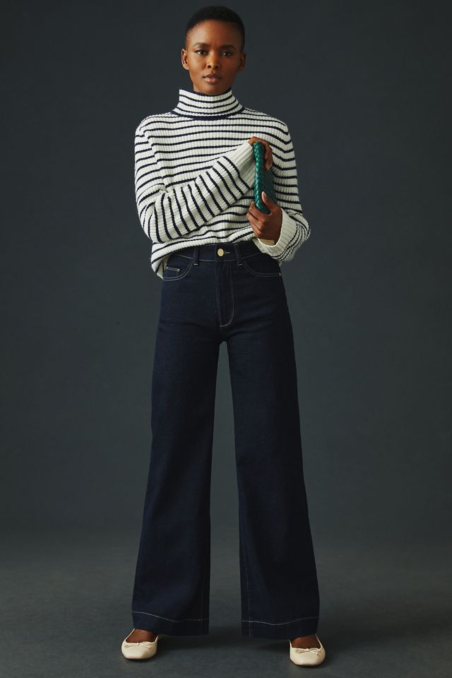 DL1961 Hepburn High-Rise Wide-Leg Jeans #2