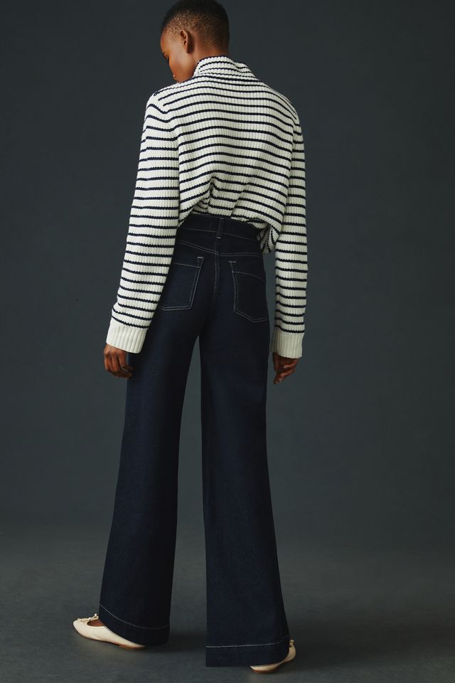 DL1961 Hepburn High-Rise Wide-Leg Jeans #4