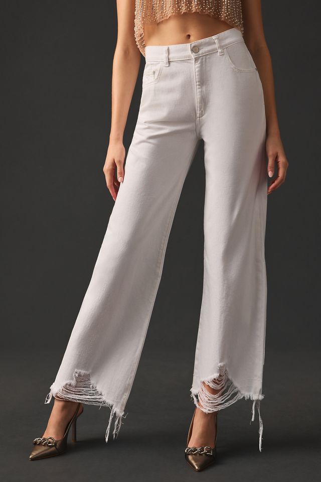 DL1961 Hepburn High-Rise Wide-Leg Jeans #1