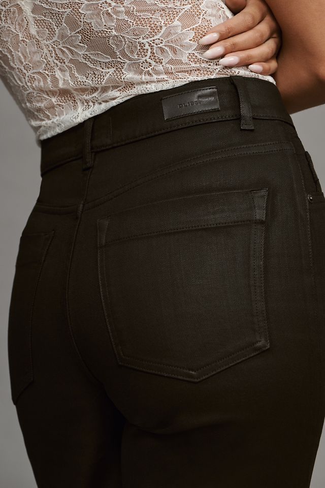 DL1961 The Coated Hepburn High-Rise Wide-Leg Jeans #3