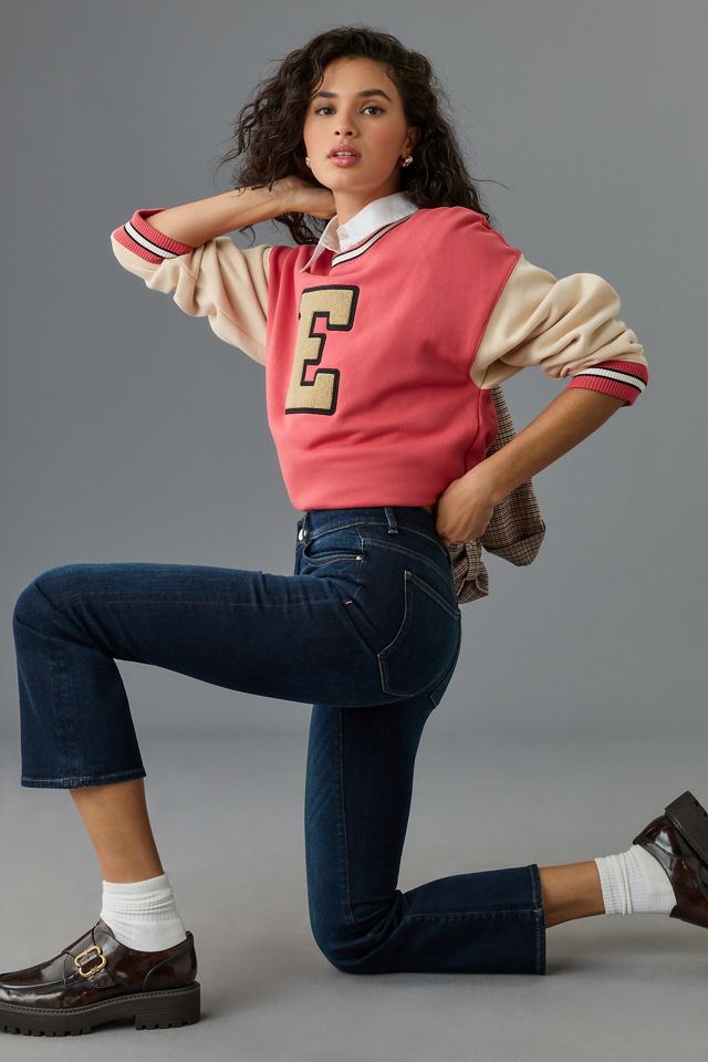DL1961 Bridget High-Rise Crop Bootcut Jeans #4