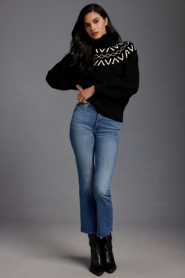 DL1961 Bridget High-Rise Crop Bootcut Jeans