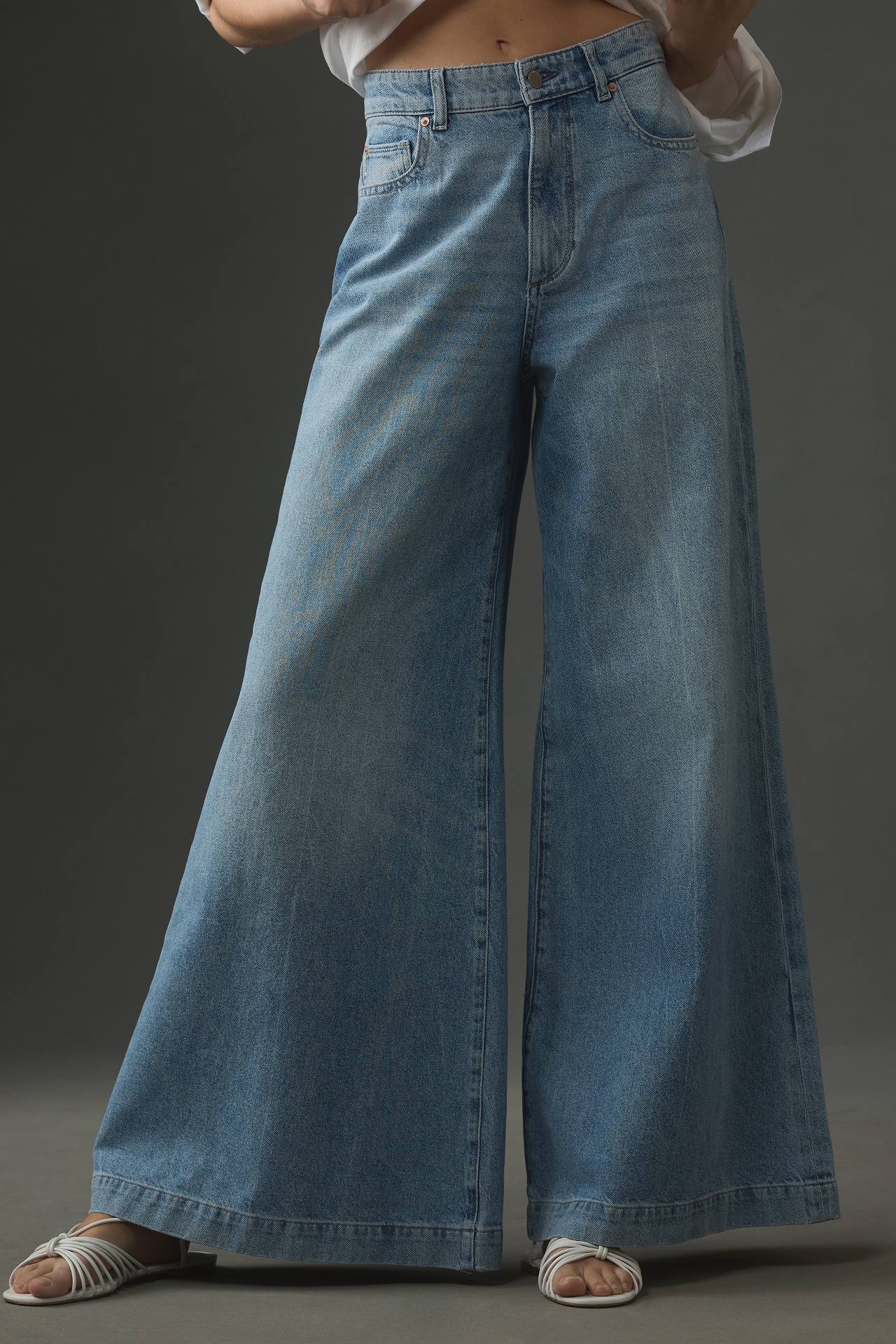 DL1961 Lucila High-Rise Ultra Wide-Leg Jeans