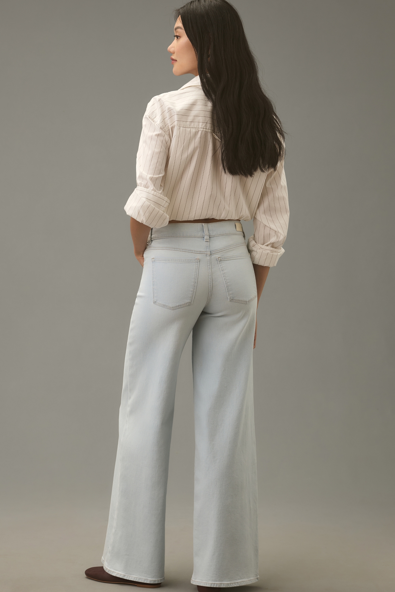 DL1961 Hepburn Low-Rise Wide-Leg Jeans