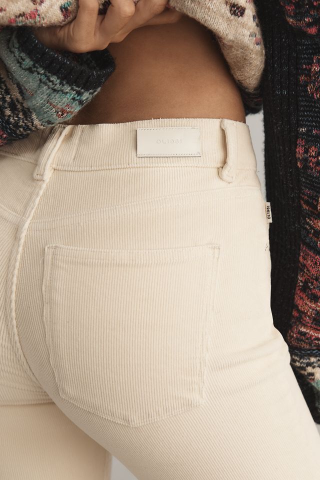 DL1961 Bridget Corduroy High-Rise Bootcut Jeans #4