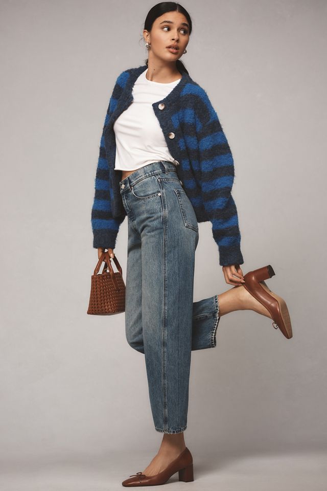 DL1961 Taylor High-Rise Barrel Ankle Jeans #1
