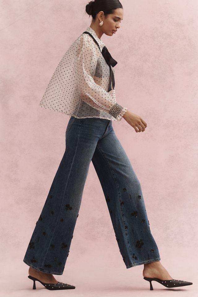 DL1961 Hepburn High-Rise Wide-Leg Jeans #2