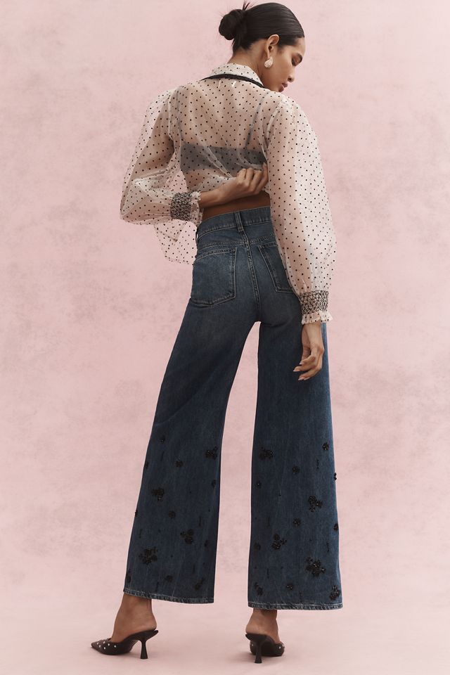 DL1961 Hepburn High-Rise Wide-Leg Jeans #4