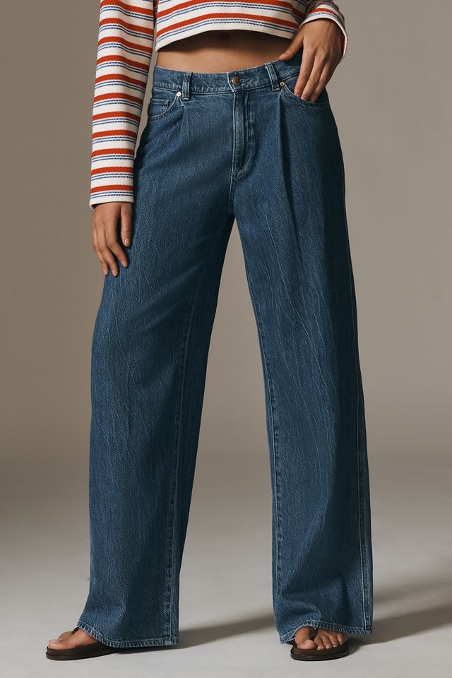 DL1961 Isabel Mid-Rise Wide-Leg Jeans #1