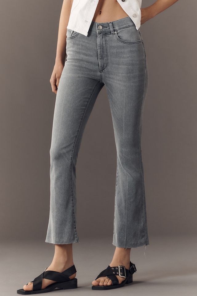 DL1961 Bridget High-Rise Crop Bootcut Jeans #1