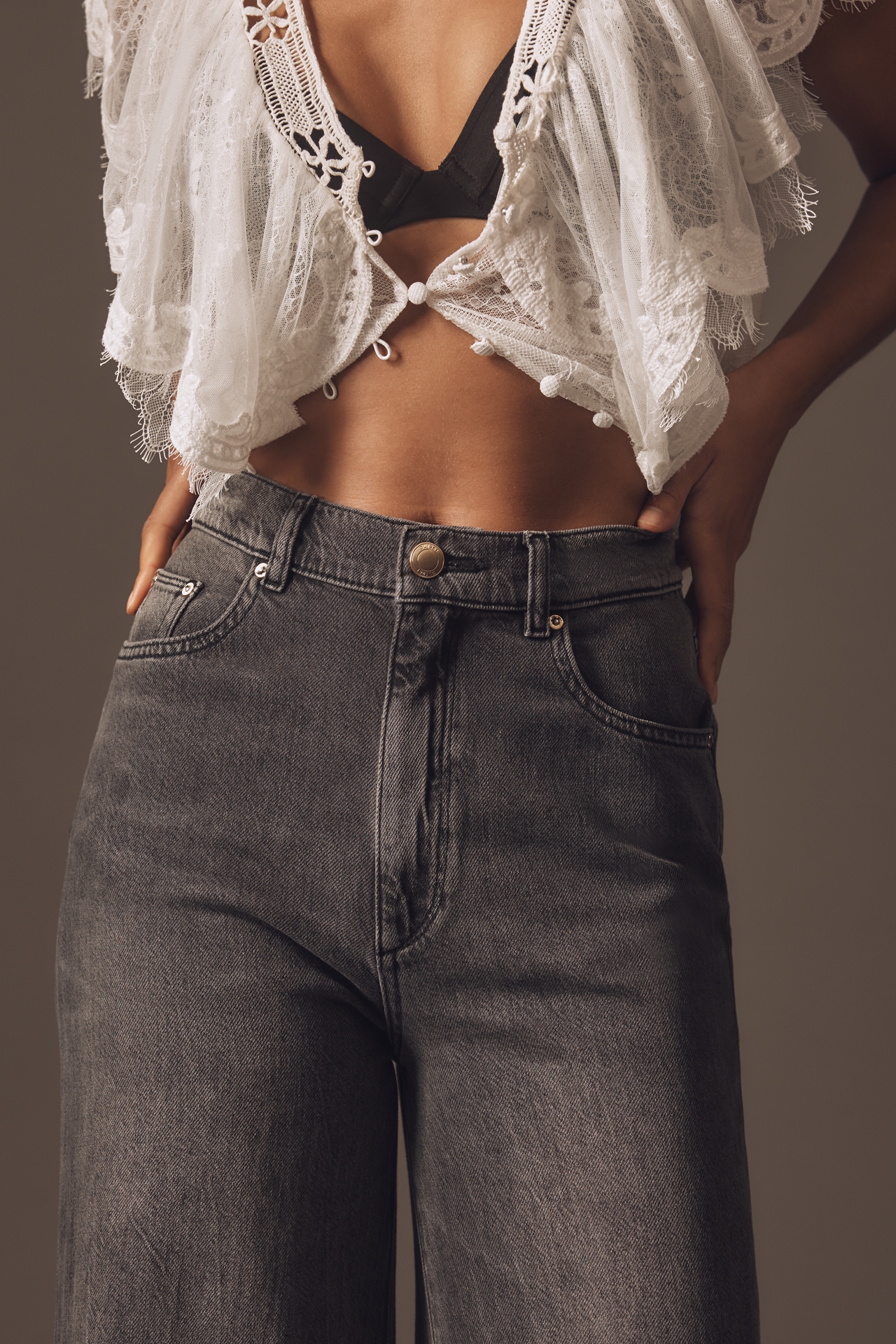 DL1961 Hepburn High-Rise Wide-Leg Jeans