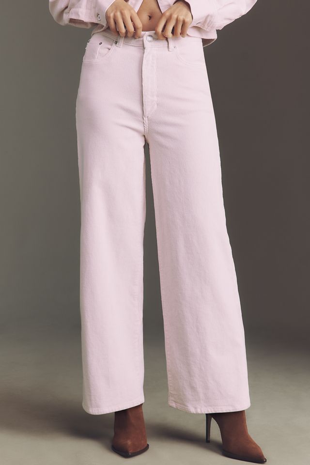 DL1961 Hepburn Corduroy High-Rise Wide-Leg Jeans #1