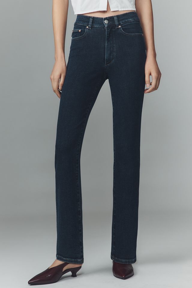 DL1961 Halle High-Rise Straight-Leg Jeans #1