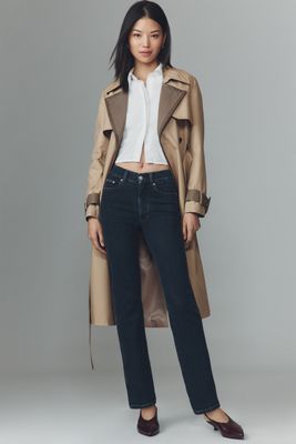 DL1961 Halle High-Rise Straight-Leg Jeans