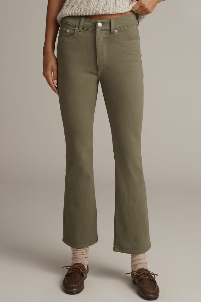 DL1961 Bridget High-Rise Crop Bootcut Jeans #1